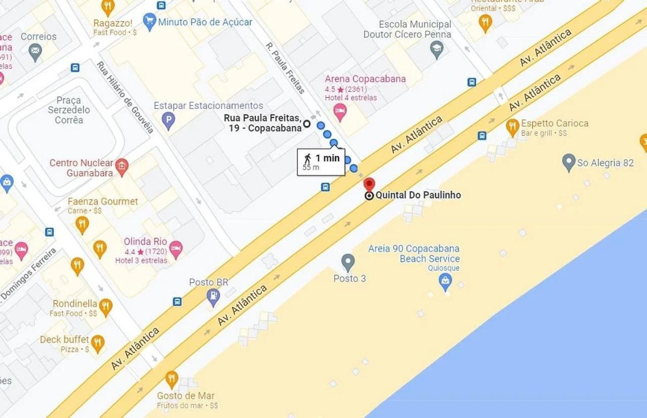 Pf21 - Apto A 1 Minuto Da Praia De Copacabana Rio de Janeiro Extérieur photo
